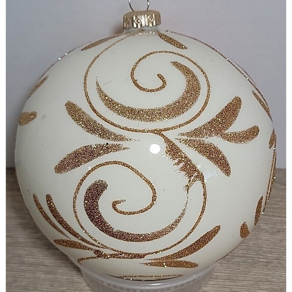 RARE VITBIS Poland Large Blown Glass Noel Christmas Ornament Collection Santa - Picture 3 of 7